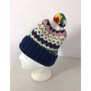 American Eagle Wool Ski Hat Beanie Mens One Size